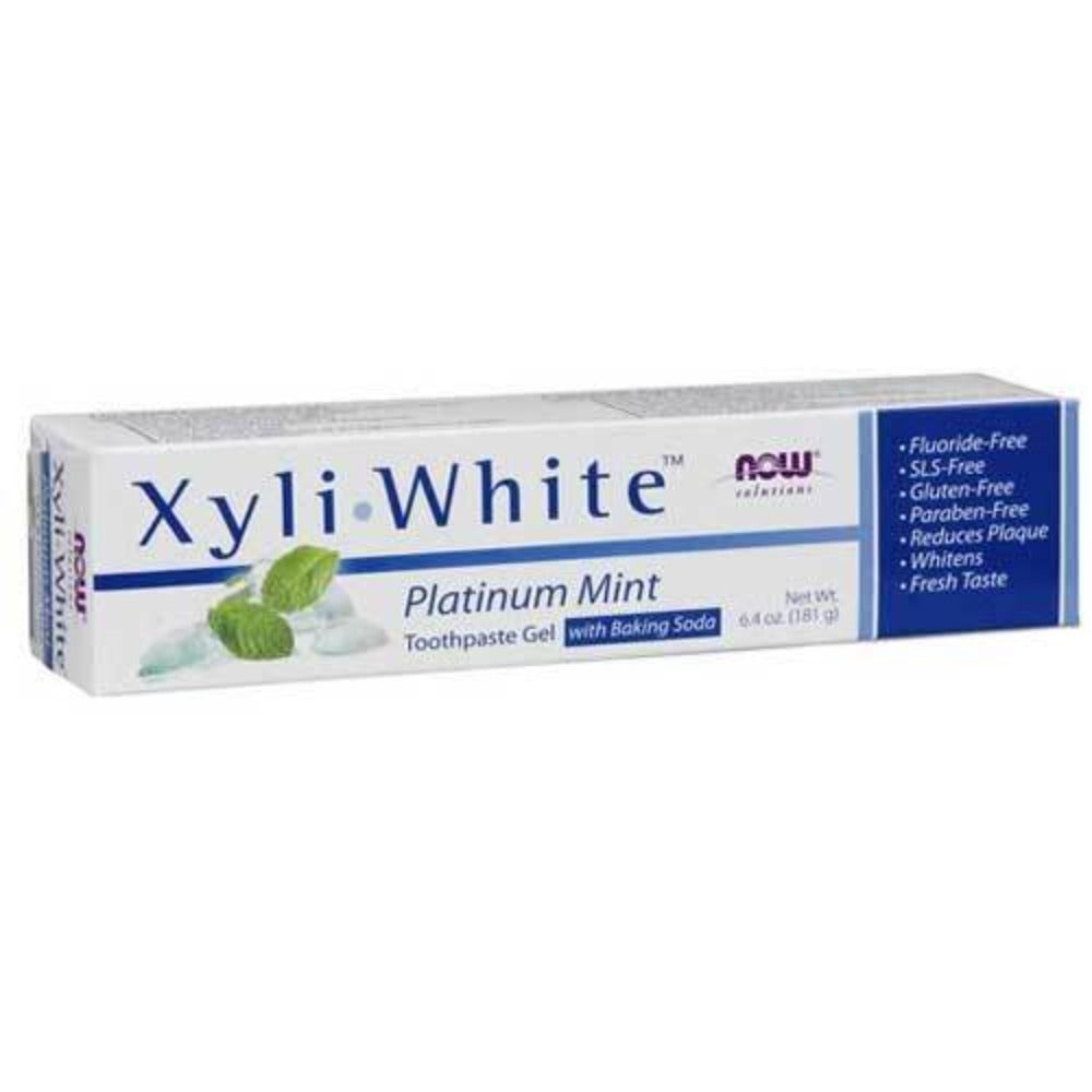 Now Foods Xyliwhite Mint/Baking Soda Toothpaste 6.4 Oz Other Supplements Now Foods  (1059108126763)