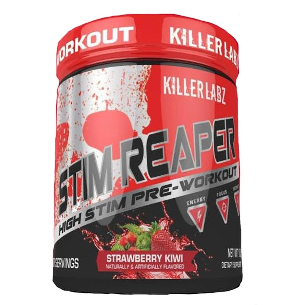 KILLER LABZ STIM REAPER STRAWBERRY KIWI (DISC) Sports Performance & - Recovery Killer Labz 