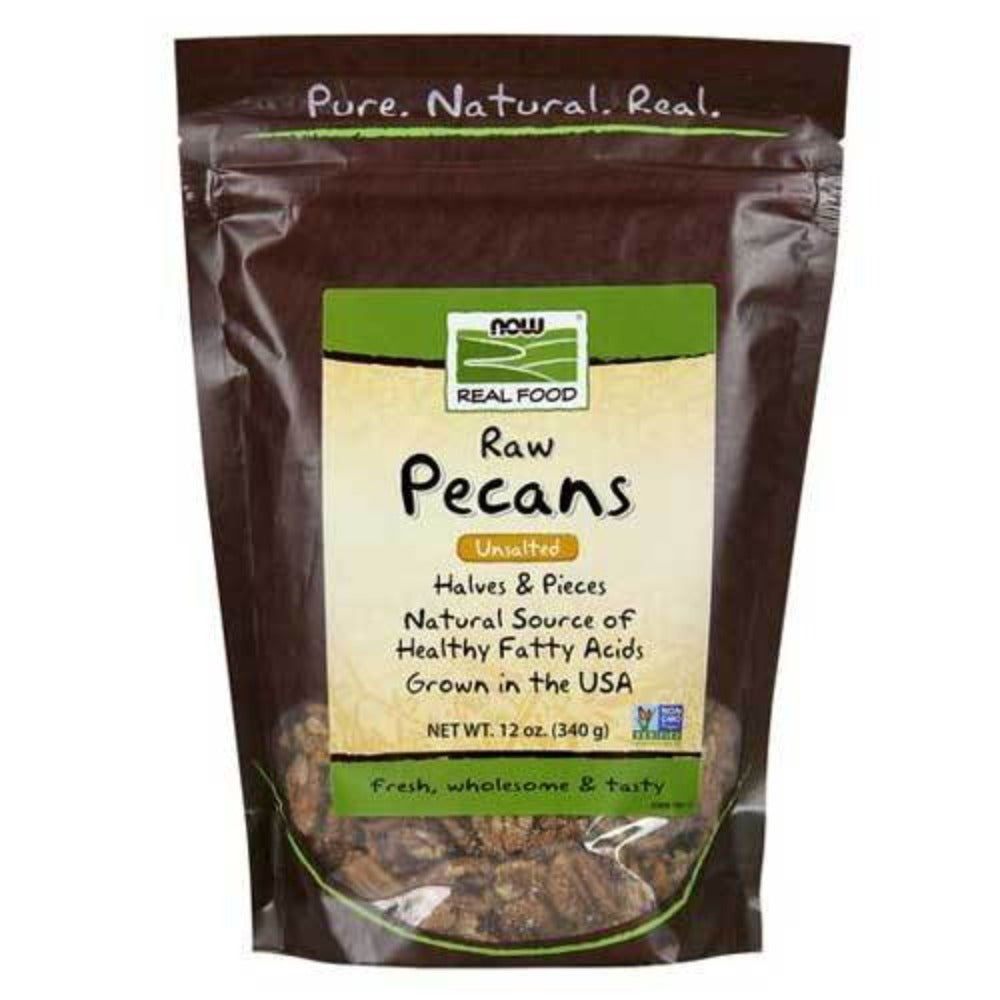 Now Foods Pecans Raw 12 Oz Now Foods  (1059167961131)