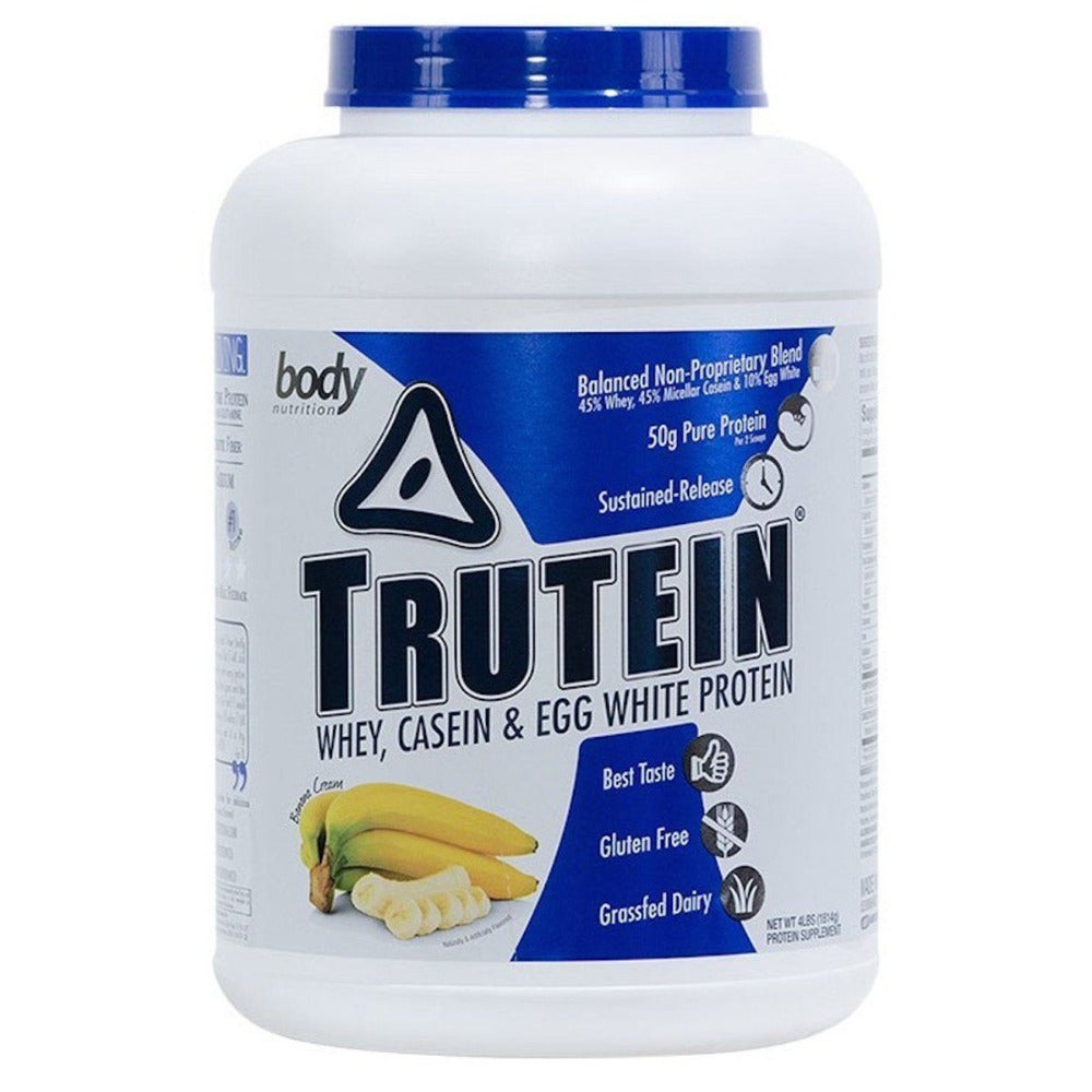 Body Nutrition Trutein 4 Lbs Protein Body Nutrition Banana Cream  (1058632826923)
