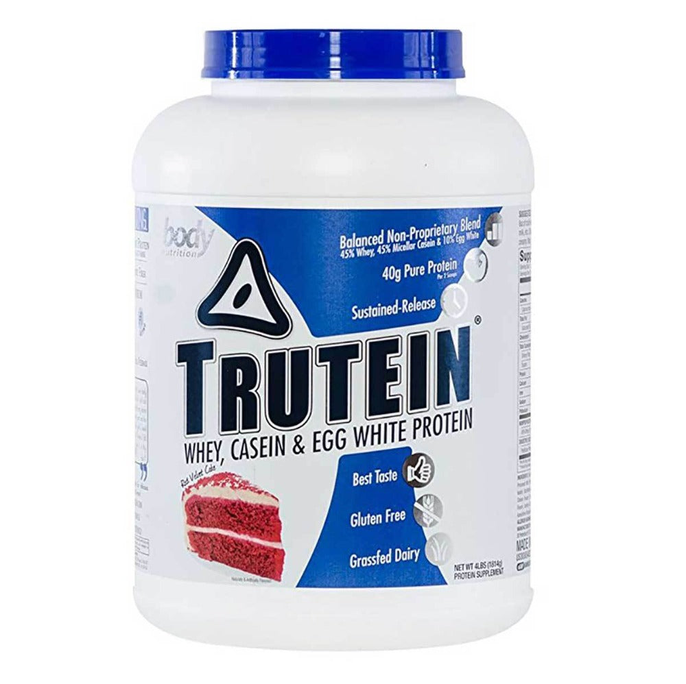 Body Nutrition Trutein 4 Lbs Protein Body Nutrition Red Velvet Cake  (1058632826923)