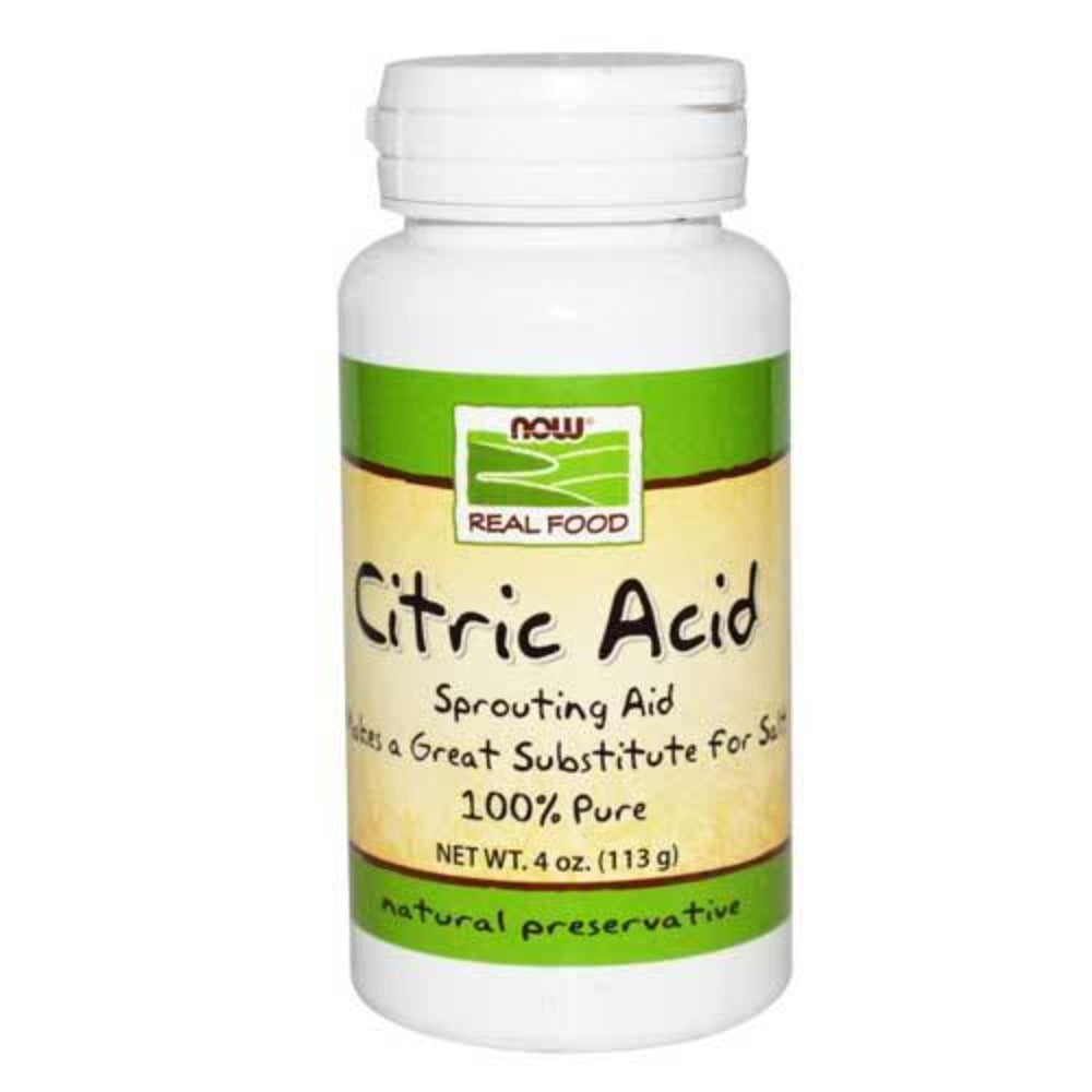 Now Foods Citric Acid 4 Oz Foods & Snacks Now Foods  (1059101442091)