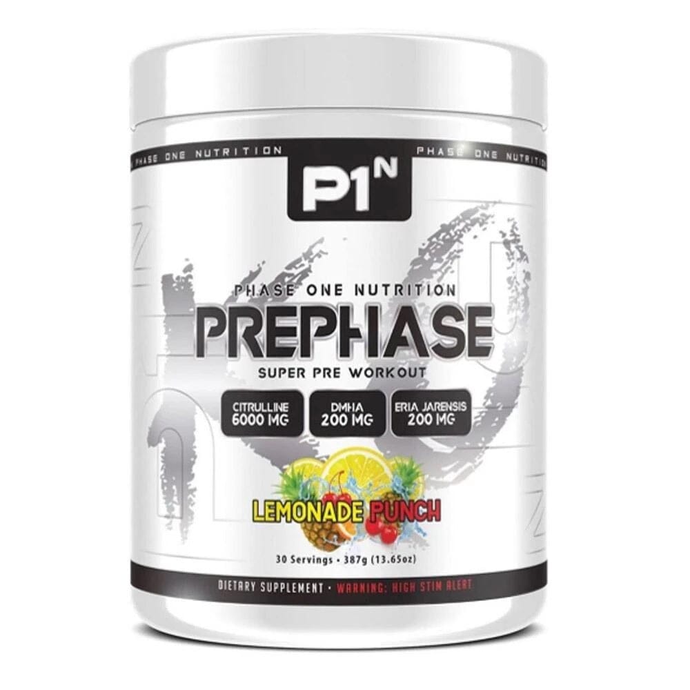 Phase One Nutrition PrePhase 30 Servings Pre-Workouts Phase One Nutrition 