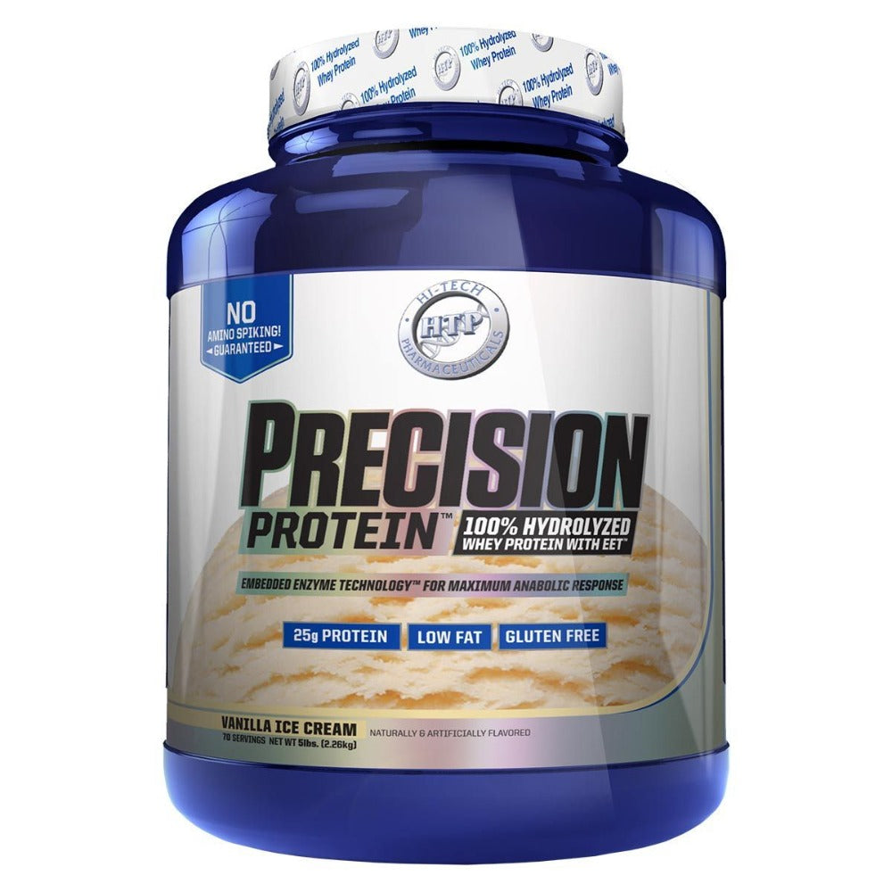 Hi-Tech Pharmaceuticals Precision Protein 5lbs Protein Hi-Tech Pharmaceuticals Vanilla Ice Cream  (1059282649131)