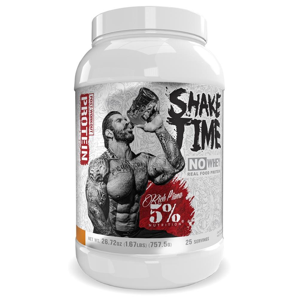 5% Nutrition Shake Time 25/sv Protein Powders 5% Nutrition Vanilla Cinnamon 