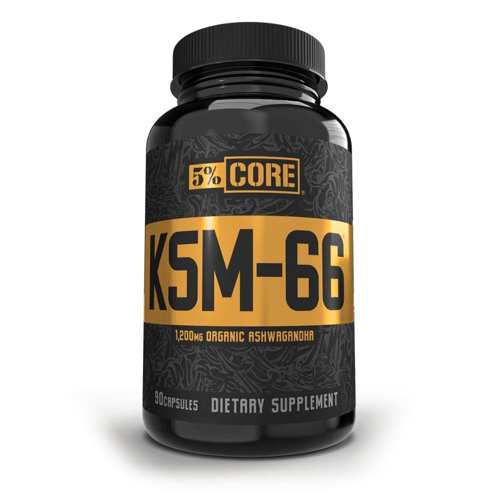5% Nutrition KSM-66 90 Capsules Herbs 5% Nutrition 