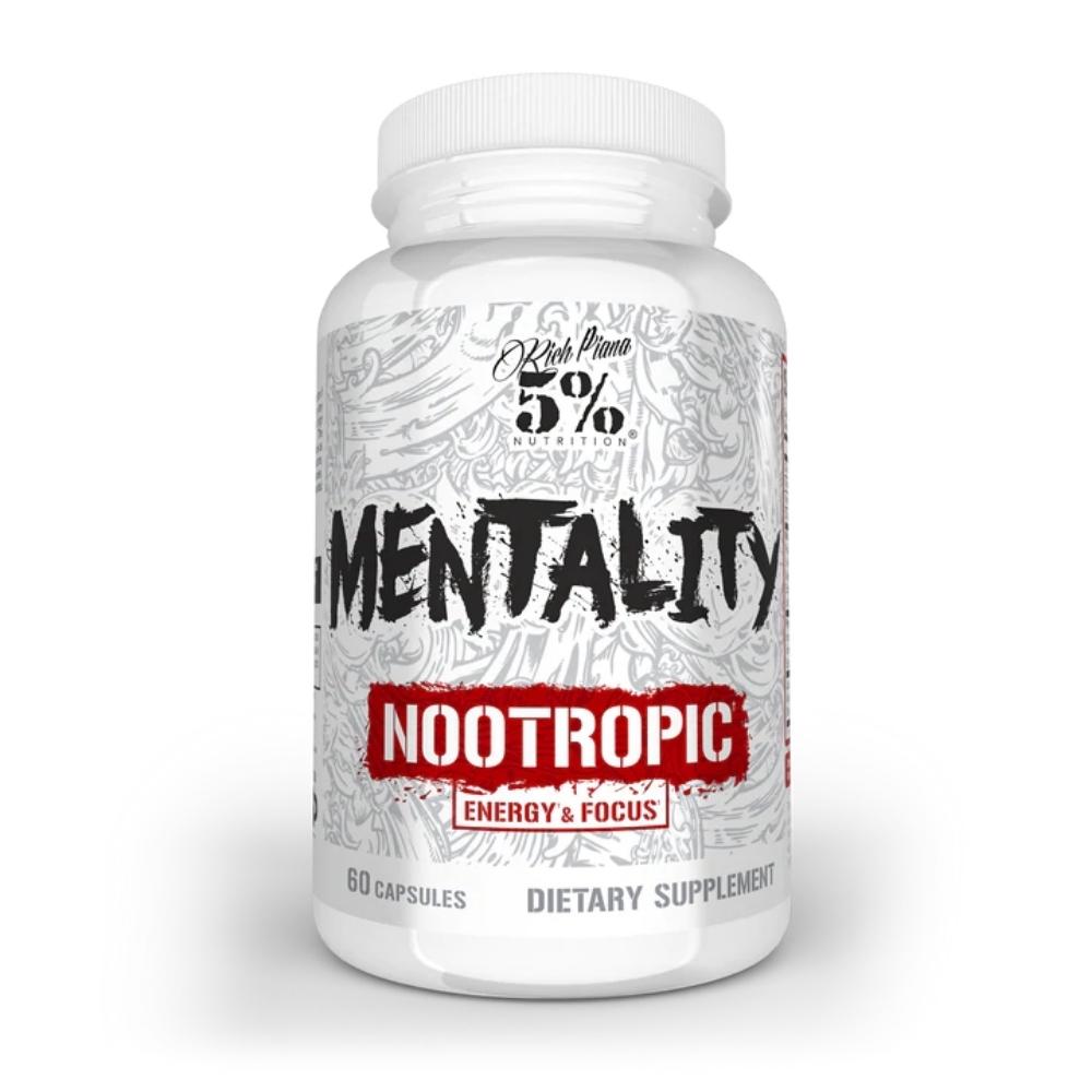 5% Nutrition Mentality 60 Capsules Sports Performance Recovery 5% Nutrition 