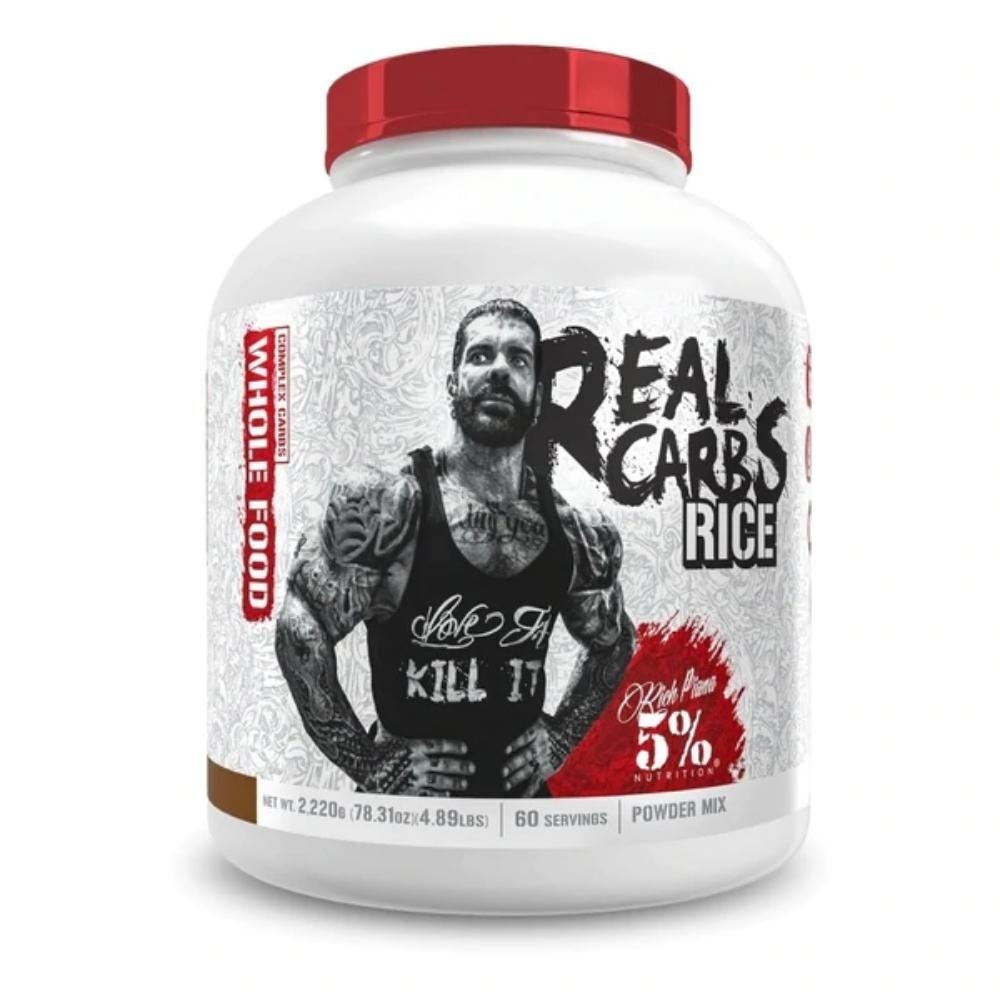 5% Nutrition Real Carbs Rice Cocoa Heaven 60 Servings Protein 5% Nutrition 