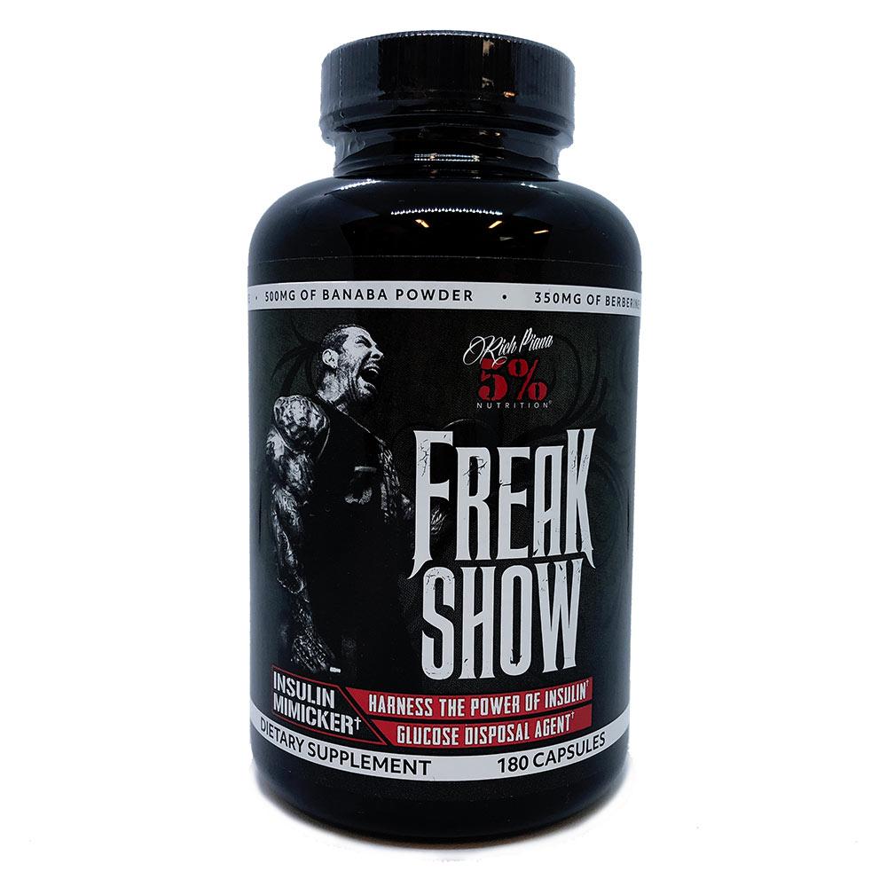 5% Nutrition Freak Show 180 Caps Sports Performance & - Recovery 5% Nutrition  (1692183756843)