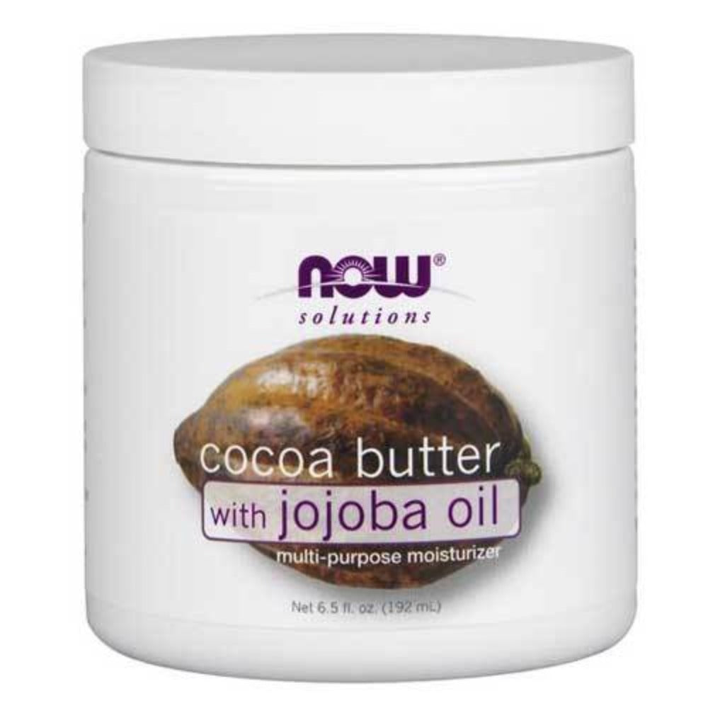 Now Foods Soft Cocoa Butter with Jojoba Oil 6.5 Oz Personal Care Now Foods  (1059109437483)