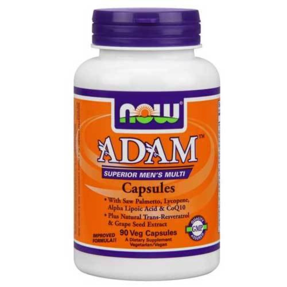 Now Foods Adam Male Multi 90 Vegetable Capsules Now Foods  (1059140206635)