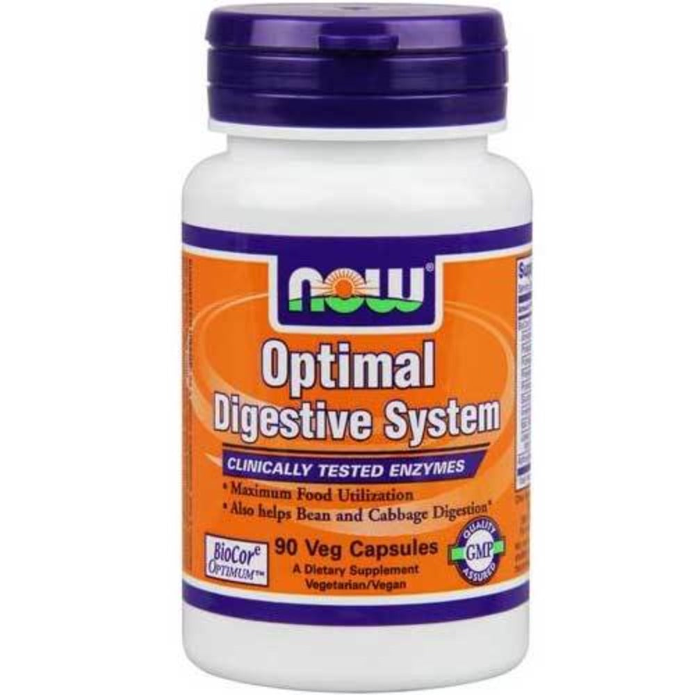 Now Foods Optimal Digestive System 90 Vegetable Capsules Now Foods  (1059158818859)