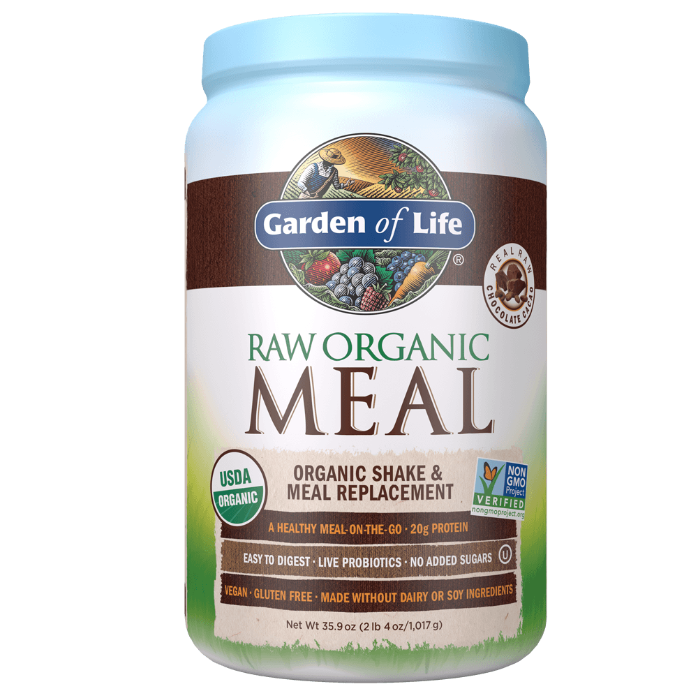 Garden of Life Raw Organic Meal 2LBS Protein Garden of Life Chocolate Cacao  (1058733097003)