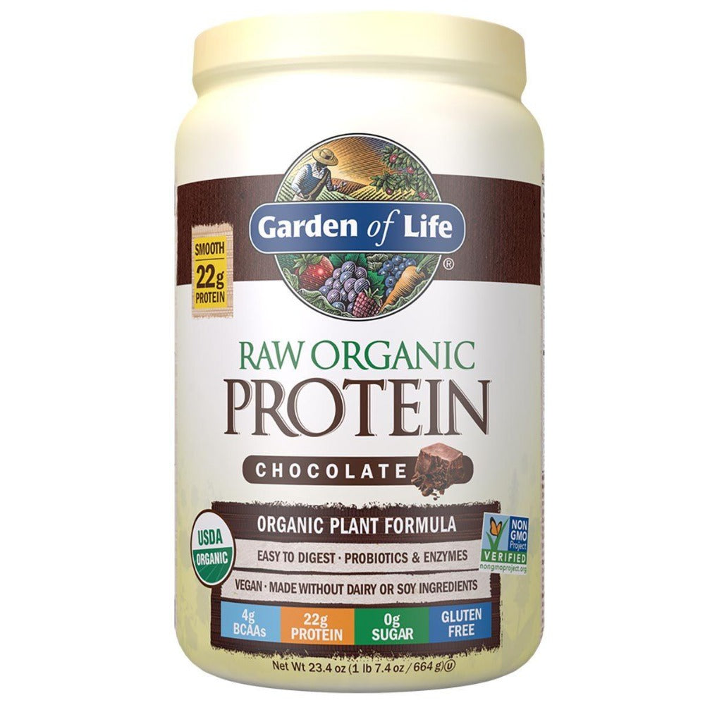 Garden of Life Raw Organic Protein 1LBS Protein Garden of Life  (1058733555755)