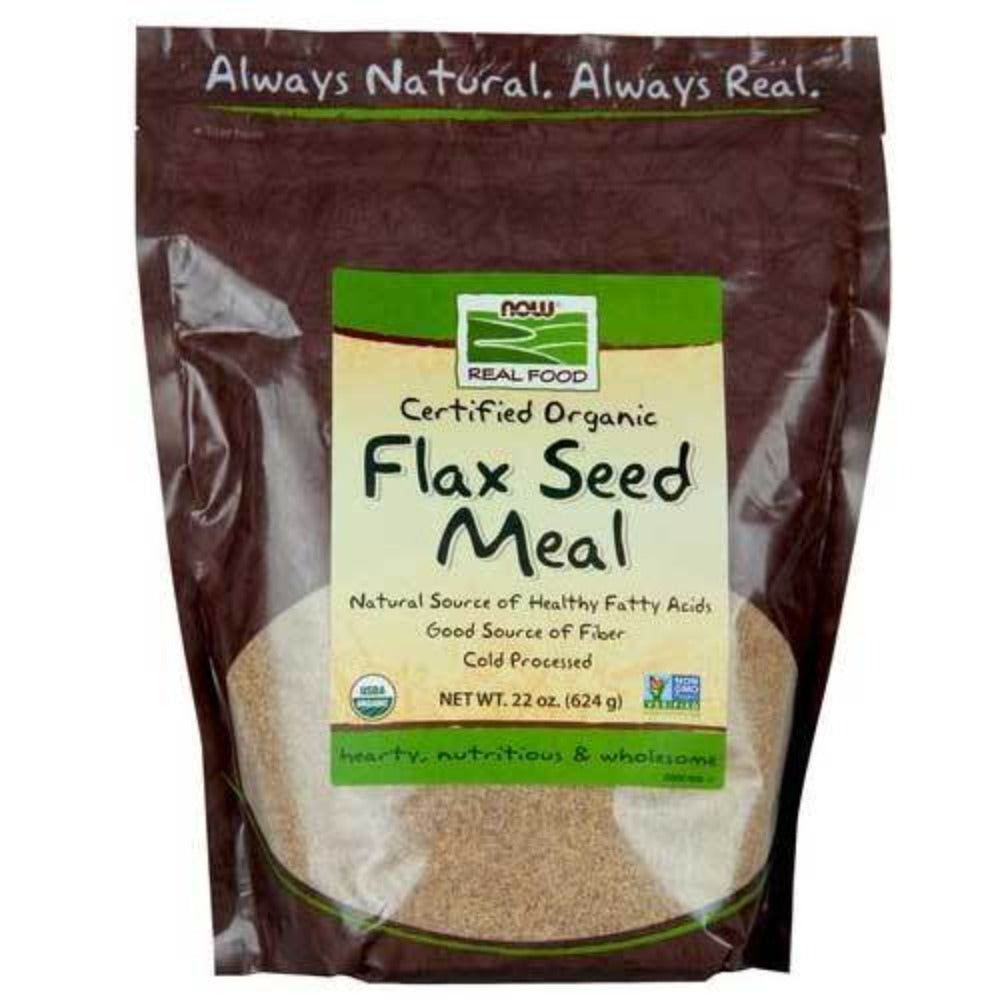 Now Foods Flax Seed Meal Org 22 Oz Other Supplements Now Foods  (1059117563947)