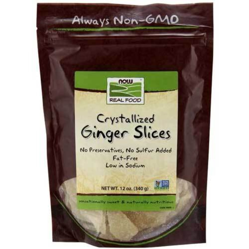 Now Foods Ginger Slices No Sulfur 12 Oz Foods & Snacks Now Foods  (1059129753643)