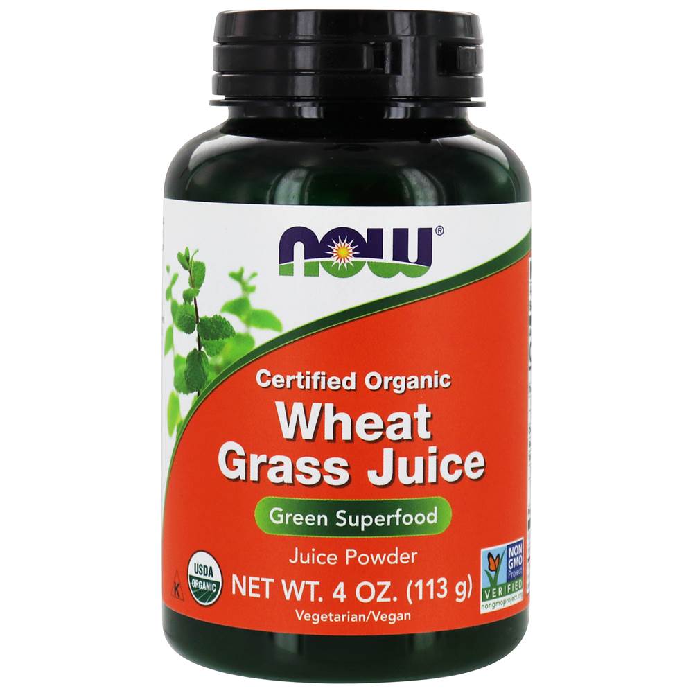 NF WHEAT GRASS JUICE 4 oz Herbs Now Foods 