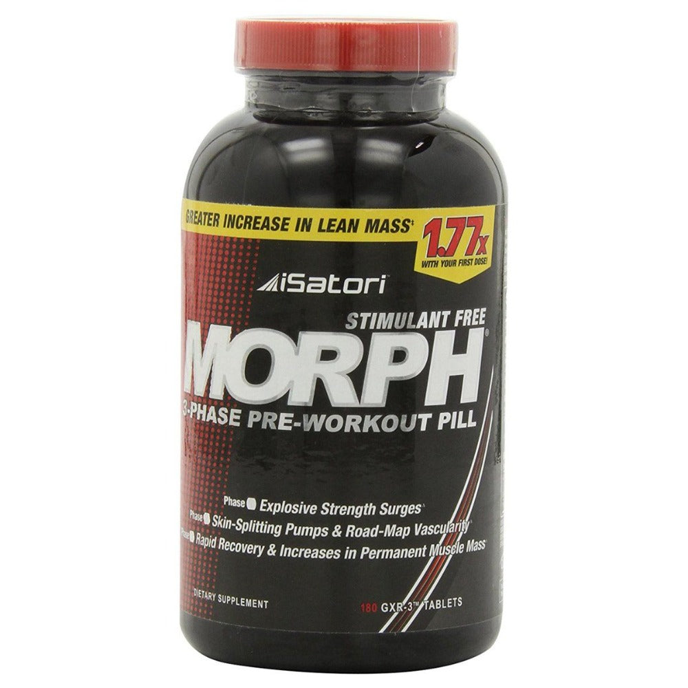 Isatori Morph GXR-3 180 Tabs Pre-workout Isatori  (1058111979563)