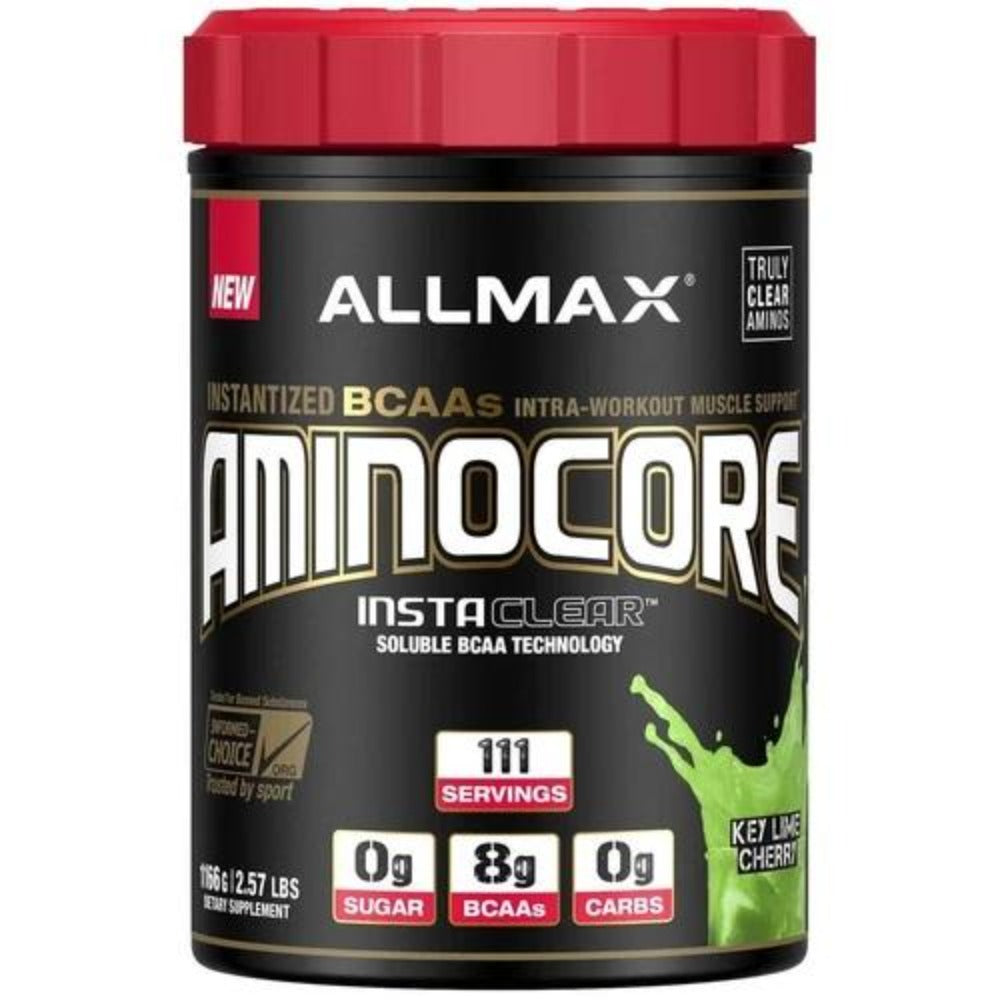 Allmax Amino Core Insta Clear 111 Servings Key Lime Cherry Flavor