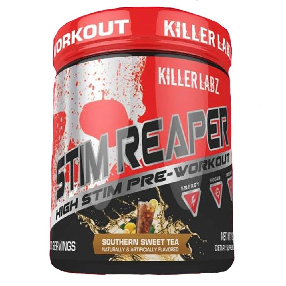 KILLER LABZ STIM REAPER SOUTHERN SWEET TEA (DISC) Sports Performance & - Recovery Killer Labz 