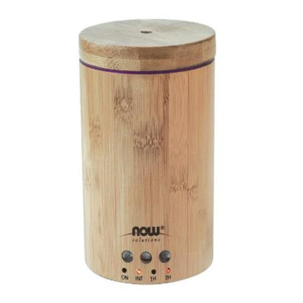 Now Foods Ultrasonic Real Bamboo Oil Diffuser Personal Care Now Foods  (1059210821675)