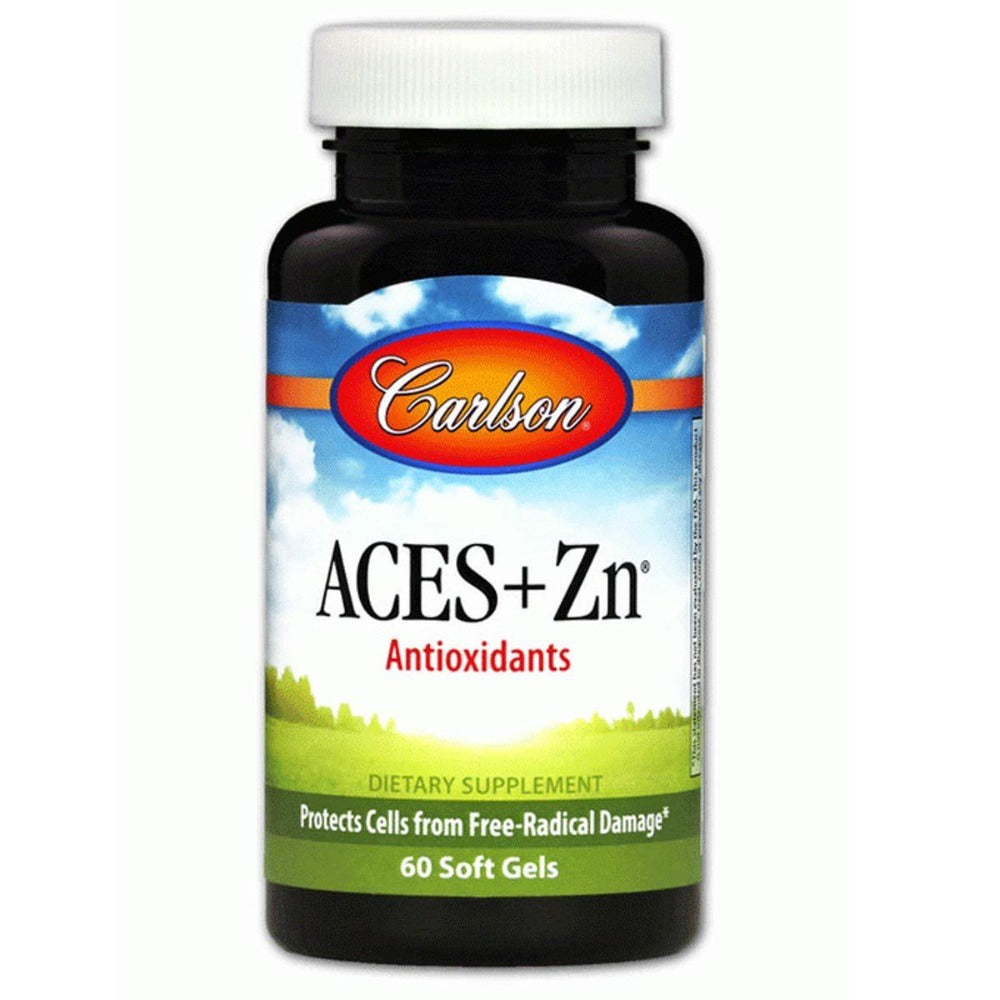 Carlson ACES + Zinc 60 Gels Vitamins Carlson  (1058304950315)