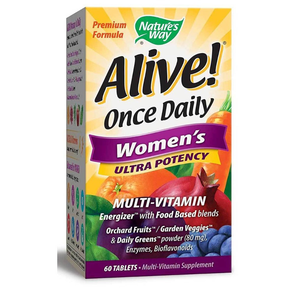 Nature's Way Alive! Once Daily Women's 60 Tabs Vitamins Nature's Way  (1058642657323)