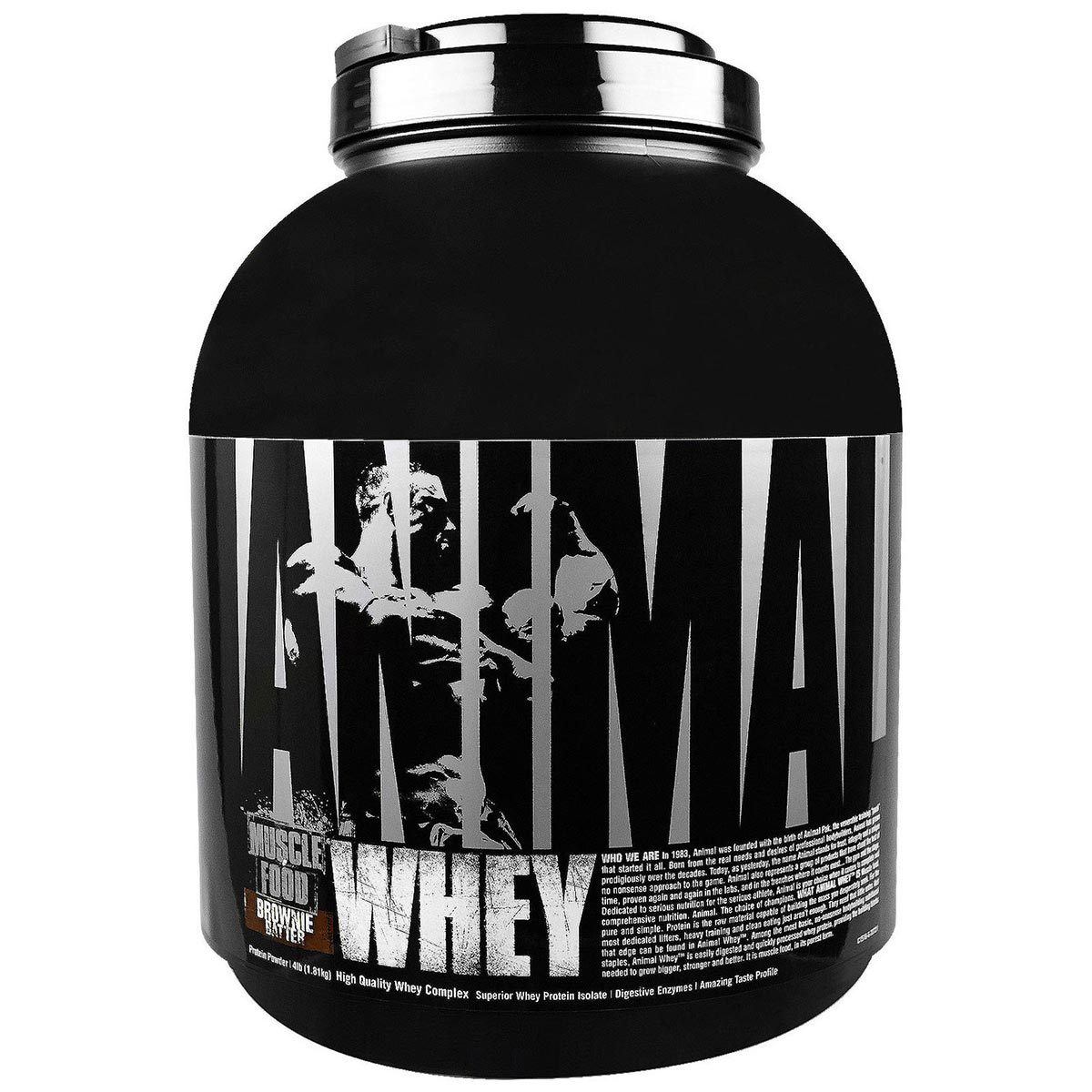 Universal Animal Whey 4lbs Protein Universal Brownie Batter  (1059331997739)