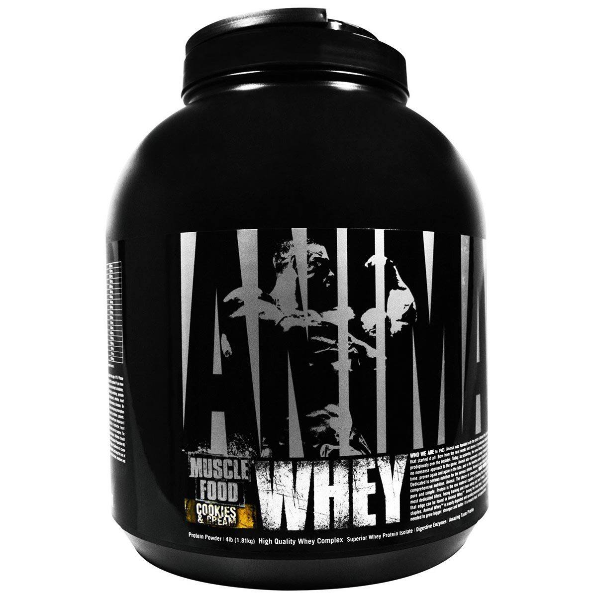 Universal Animal Whey 4lbs Protein Universal Cookies & Cream  (1059331997739)