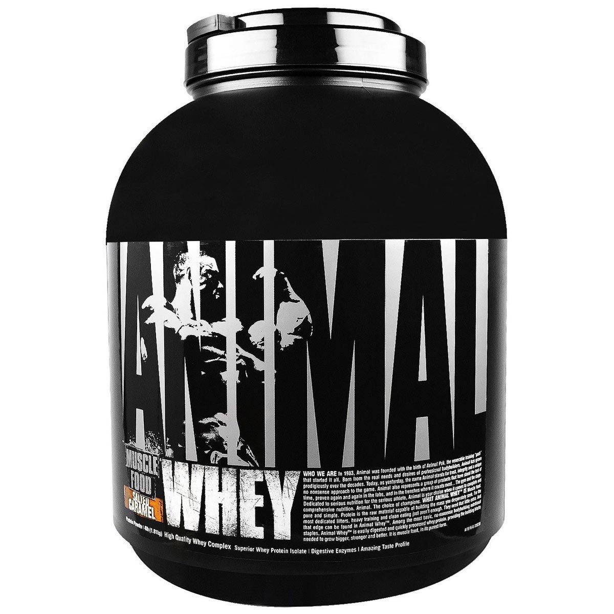 Universal Animal Whey 4lbs Protein Universal Salted Caramel  (1059331997739)