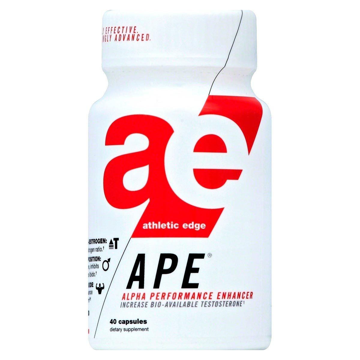 Athletic Edge Nutrition APE 40 Caps Testosterone Boosters Athletic Edge Nutrition  (1058735849515)
