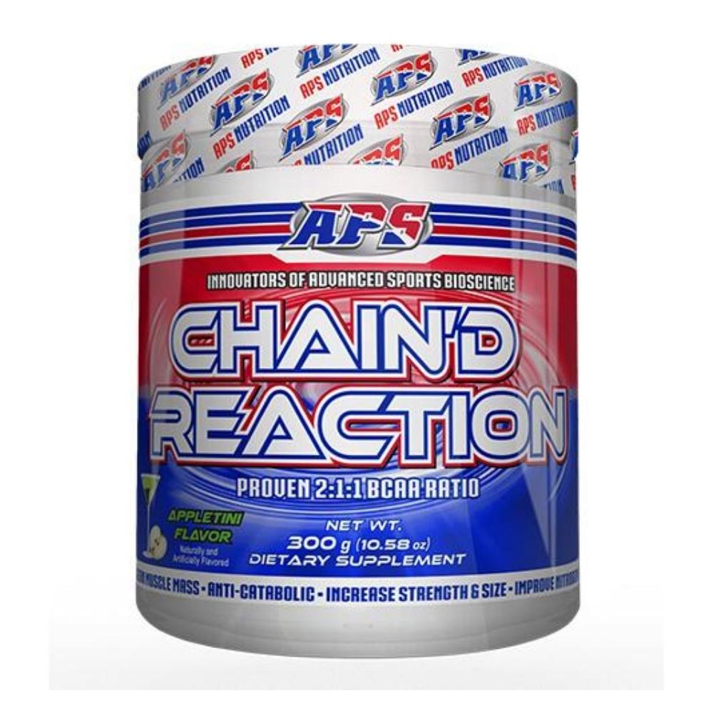 APS Nutrition Chain'd Reaction 300 Grams Amino Acids APS Nutrition Appletini 