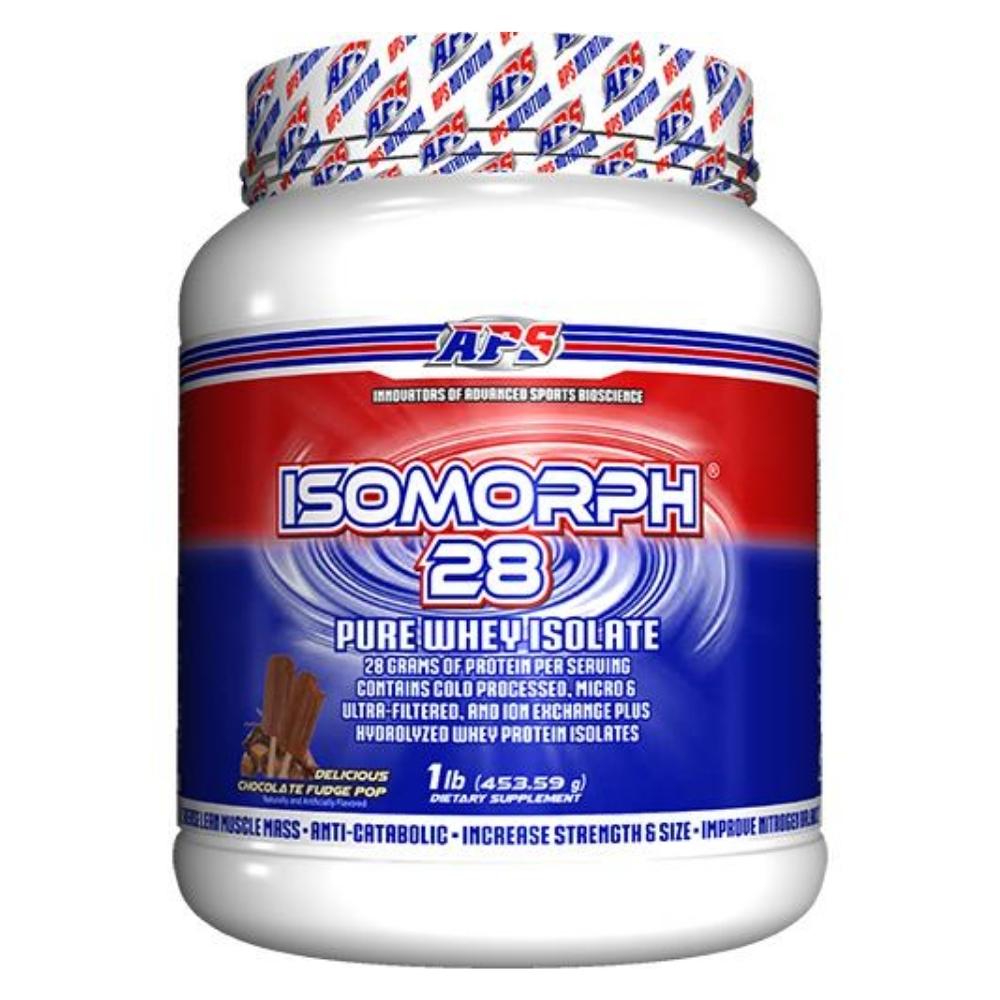 APS Nutrition Isomorph 28 1Lb Protein Powders APS Nutrition Chocolate Fudge 
