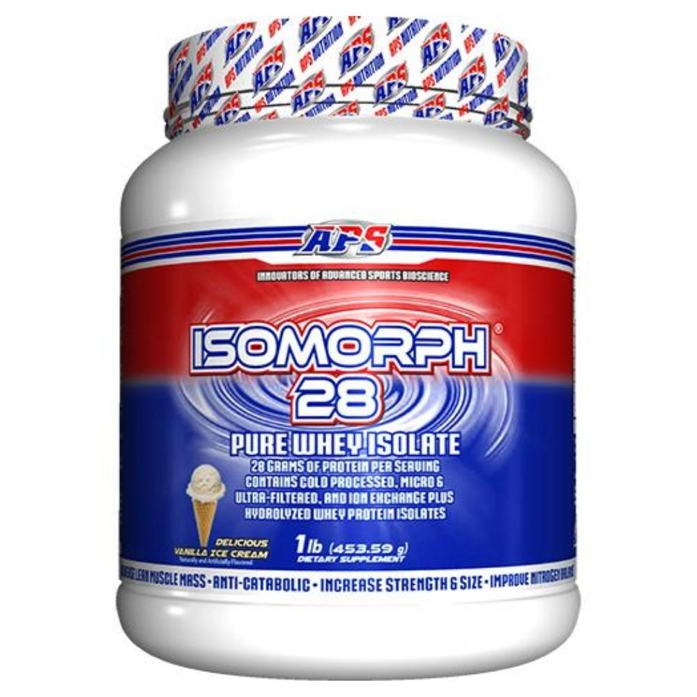 APS Nutrition Isomorph 28 1Lb Protein Powders APS Nutrition Vanilla 
