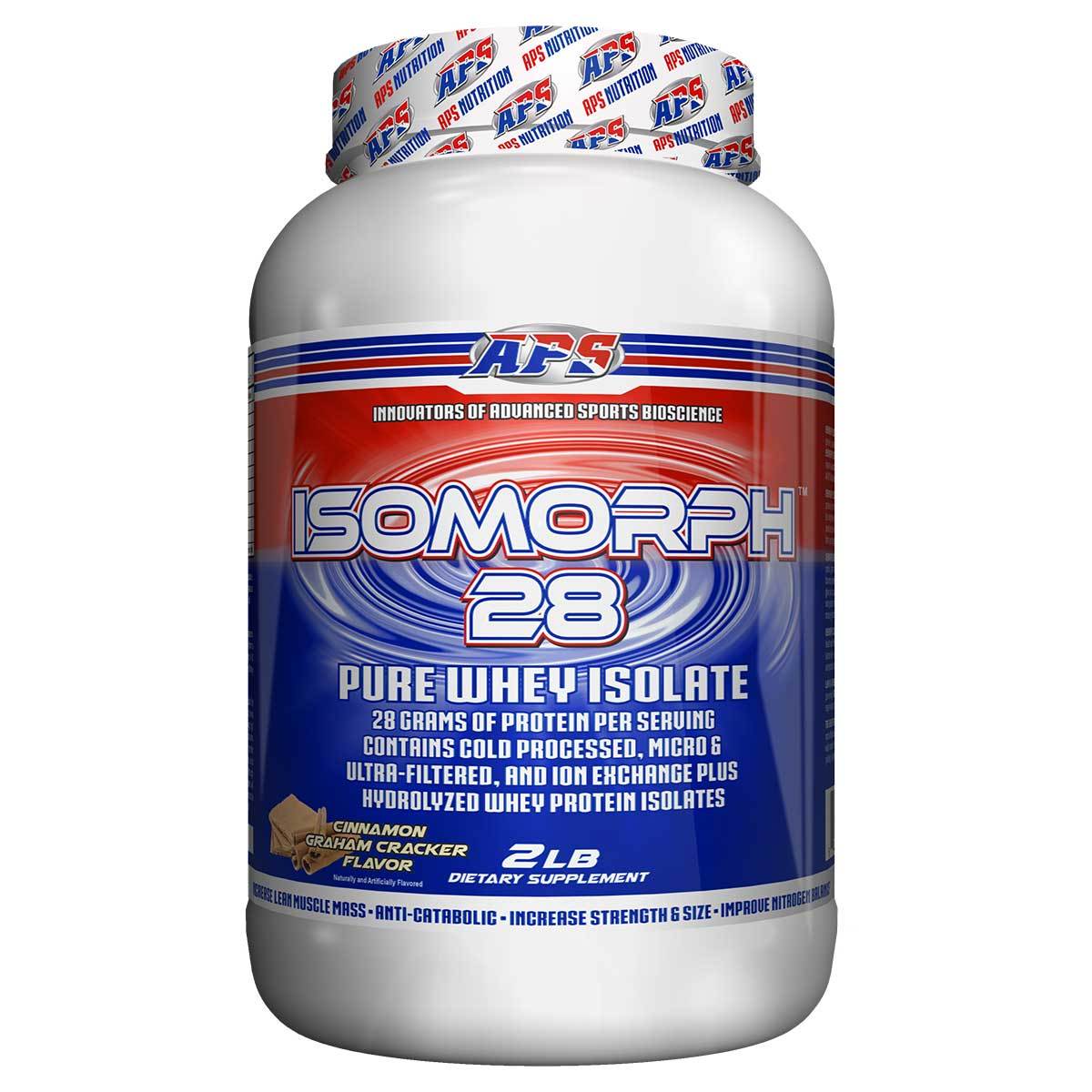 APS Nutrition Isomorph 28 2 Lbs Protein APS Nutrition Cinnamon Graham Cracker  (1058787819563)
