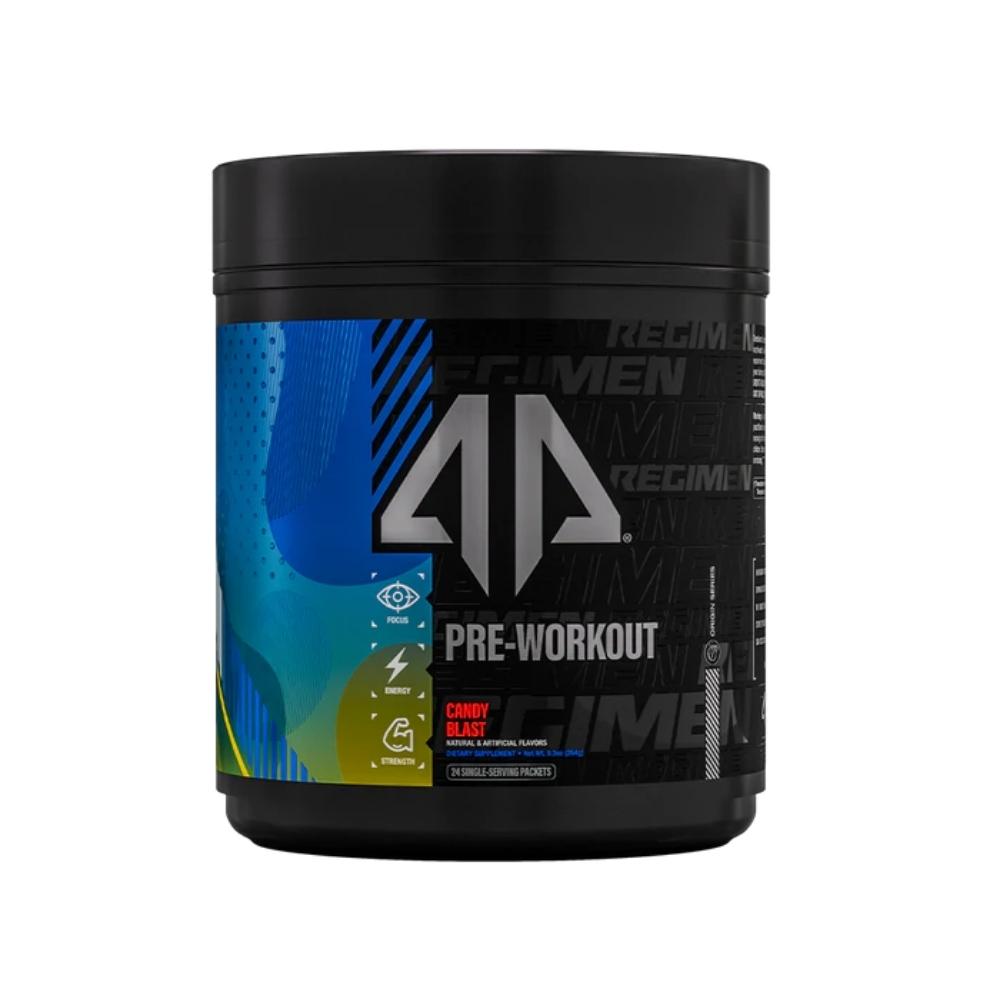 AP Sports Regimen Pre Workout 24 Servings Packets Pre-Workouts AP Sports Regimen Candy Blast 
