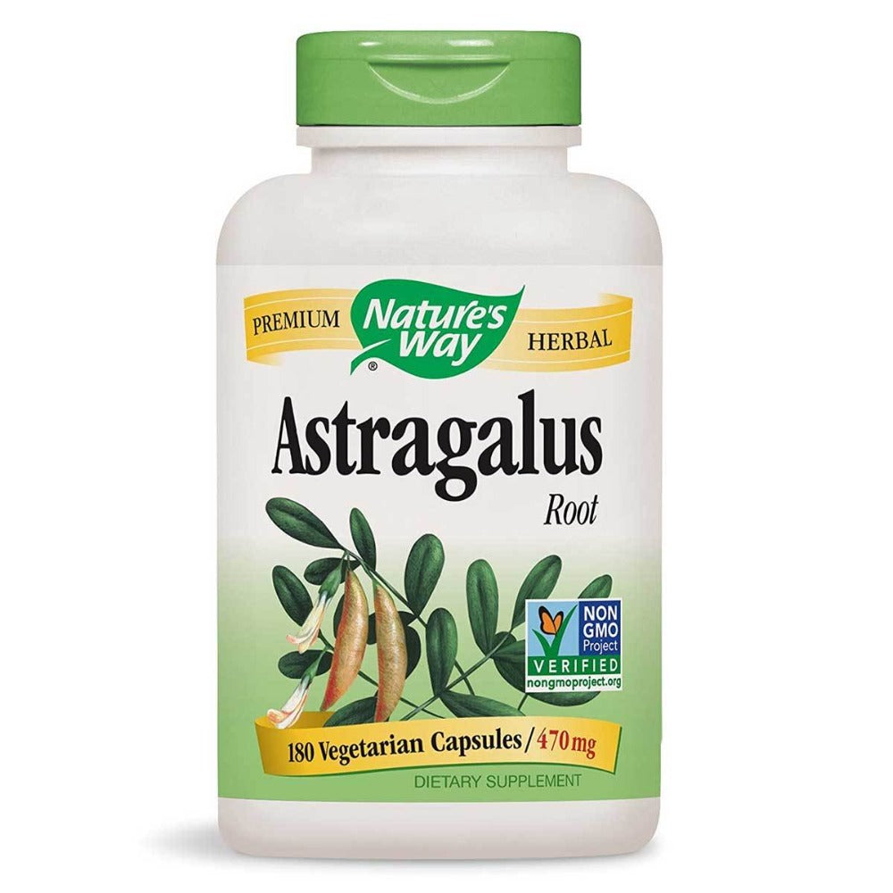 Nature's Way Astragalus Root 470mg 180 Caps Other Supplements Nature's Way  (1058838511659)