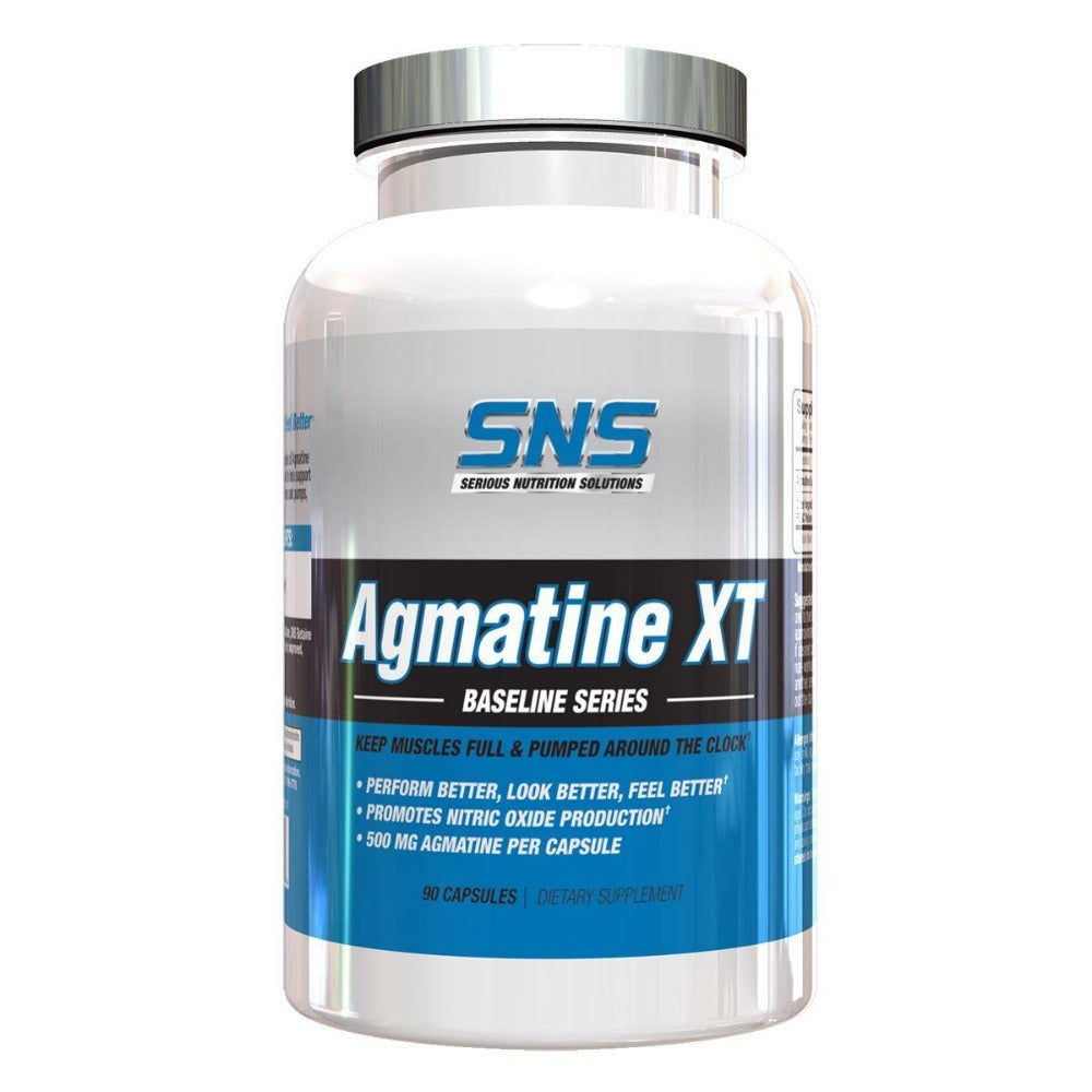 Serious Nutrition Solutions Agmatine XT 500mg 90 Caps Pre-workout Serious Nutrition Solutions  (1058665234475)