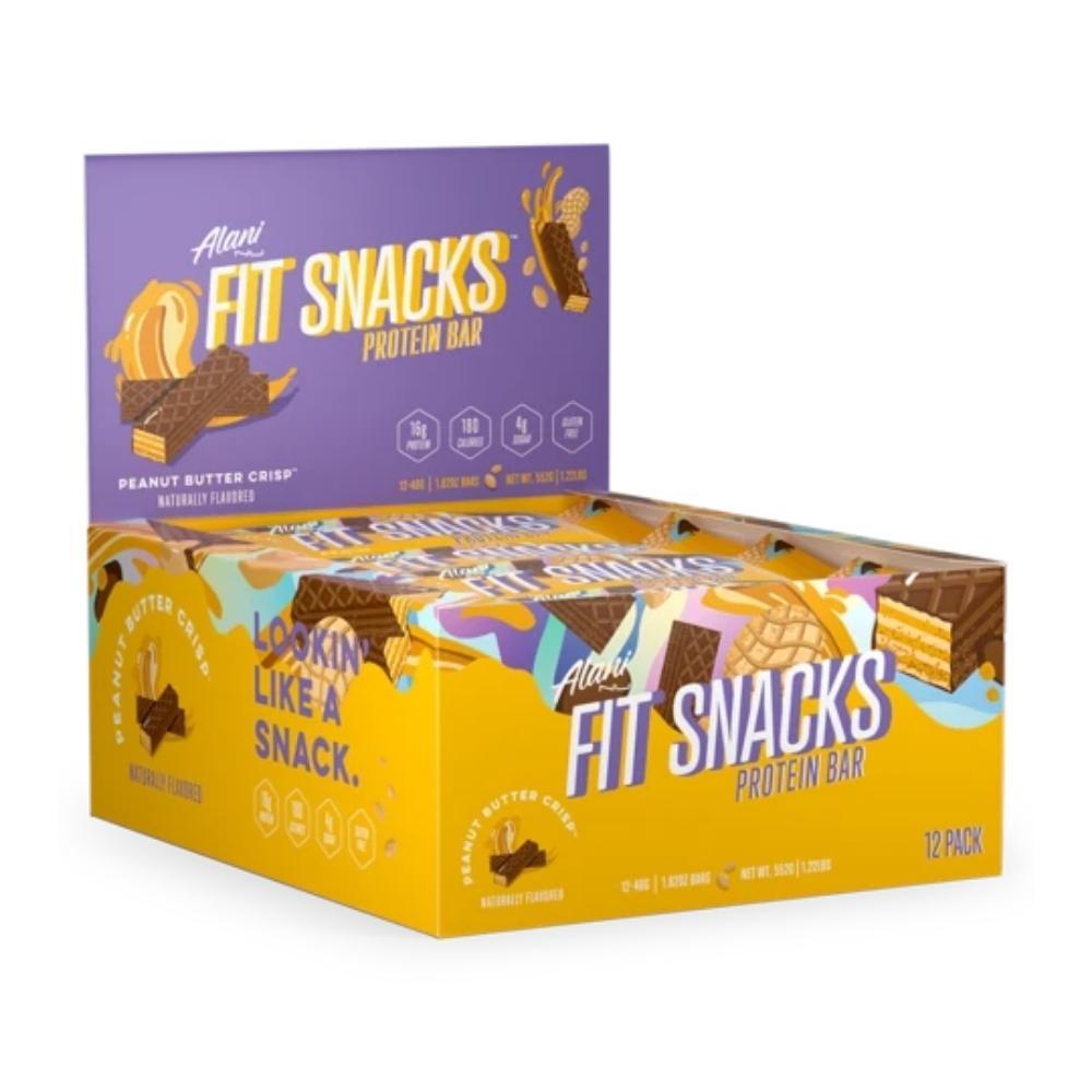 Alani Nu Fit Snacks 12/Box Bars Alani Nu Peanut Butter Crisp 