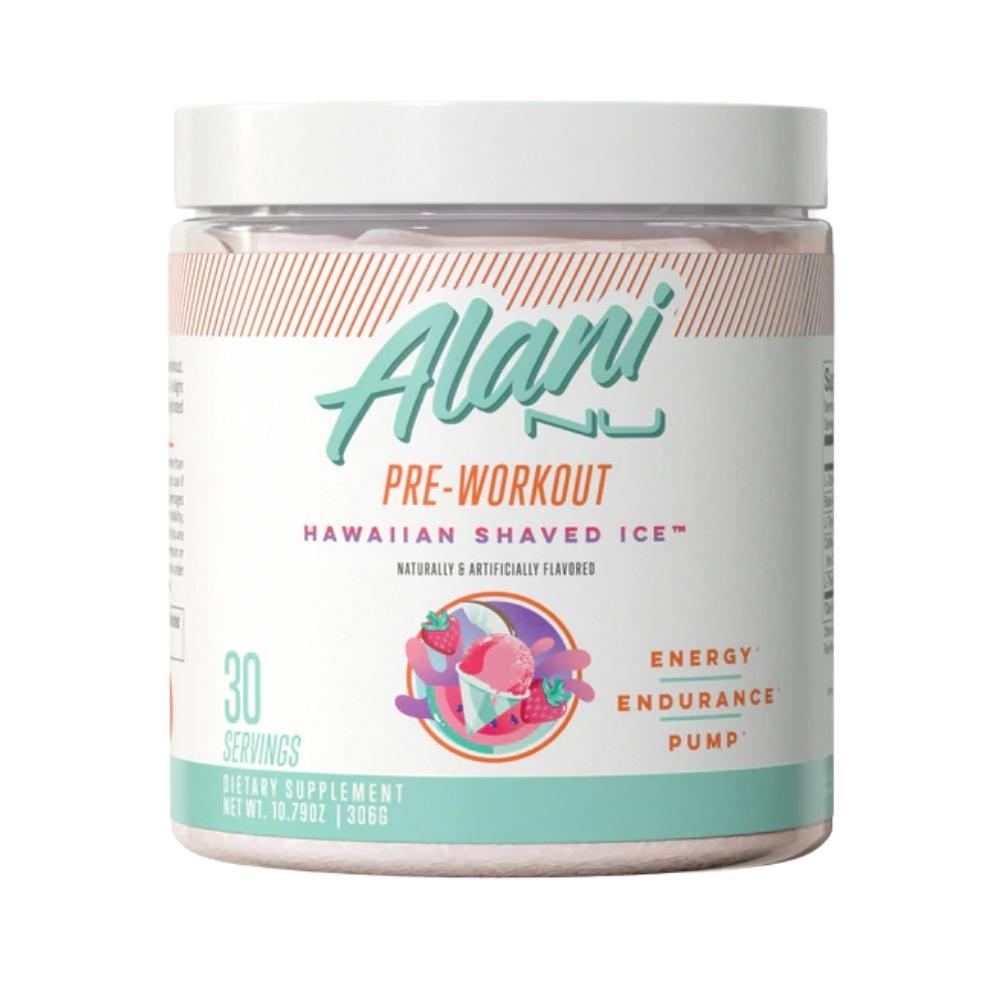 Alani Nu Pre-Workout 30 Servings Pre-Workouts Alani Nu Hawaiian Ice 