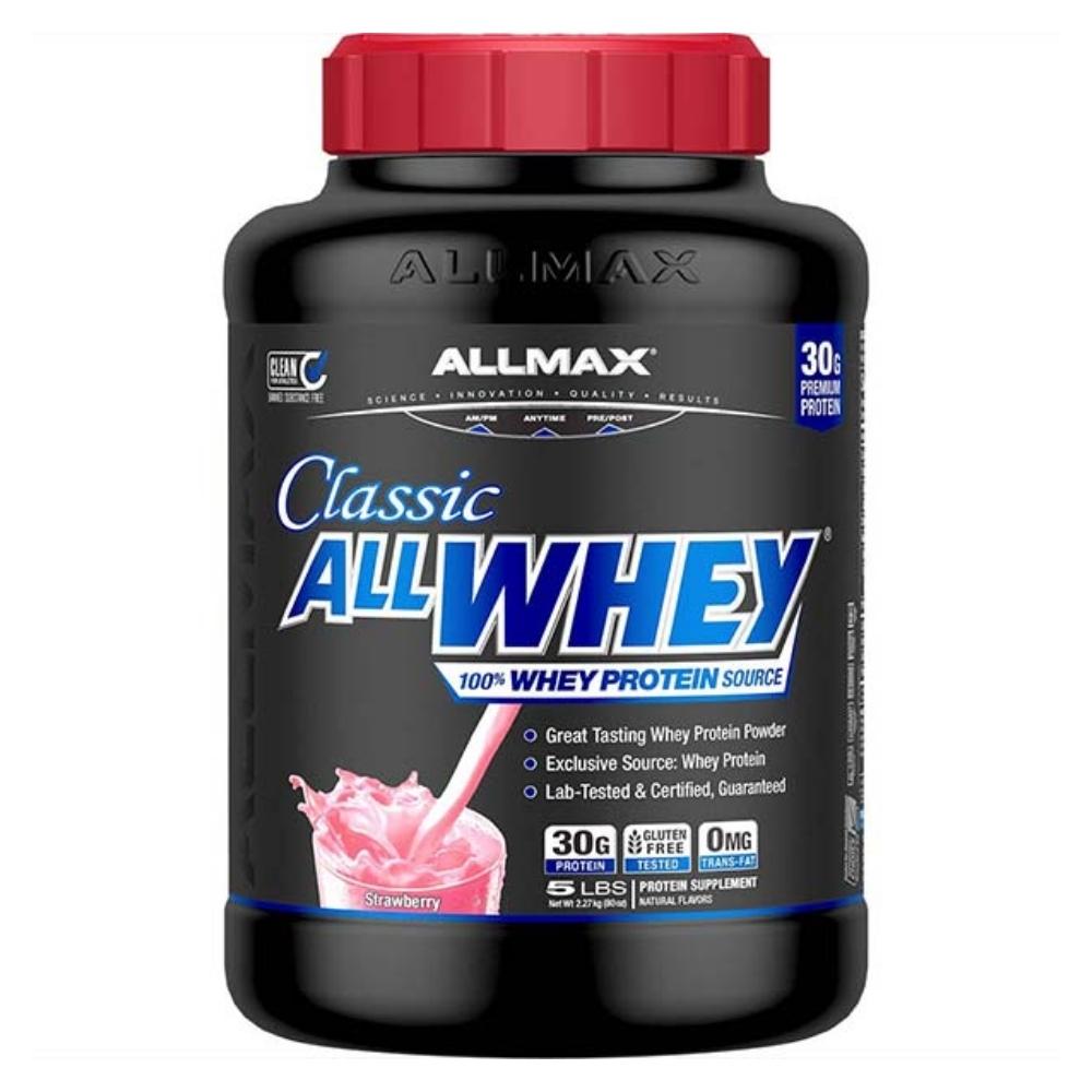 Allmax Nutrition AllWhey Classic 5 Lbs Protein Allmax Nutrition Strawberry 
