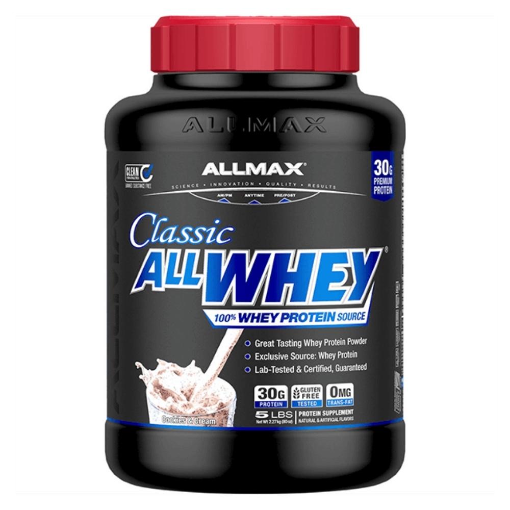 Allmax Nutrition AllWhey Classic 5 Lbs Protein Allmax Nutrition Cookies & Cream 