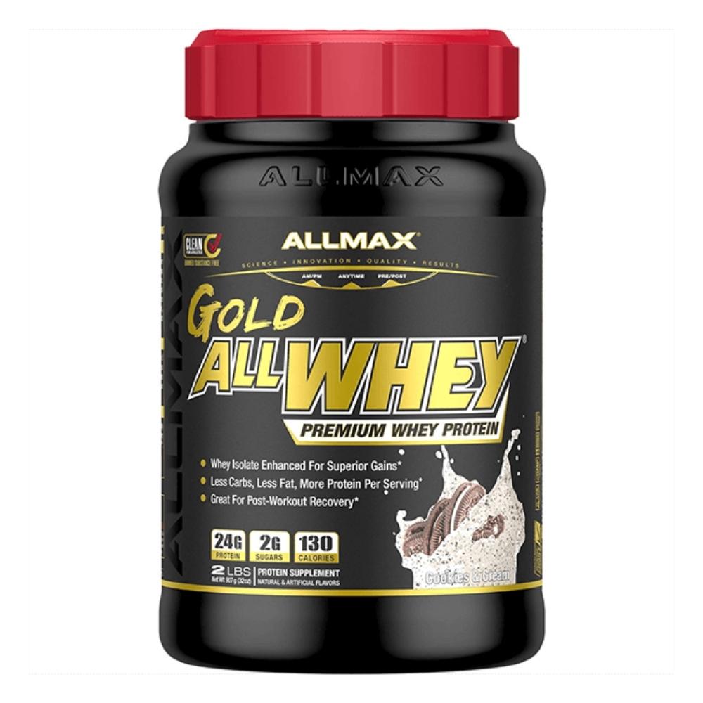 Allmax Nutrition AllWhey Gold 2 Lbs Protein Allmax Nutrition Cookies & Cream 
