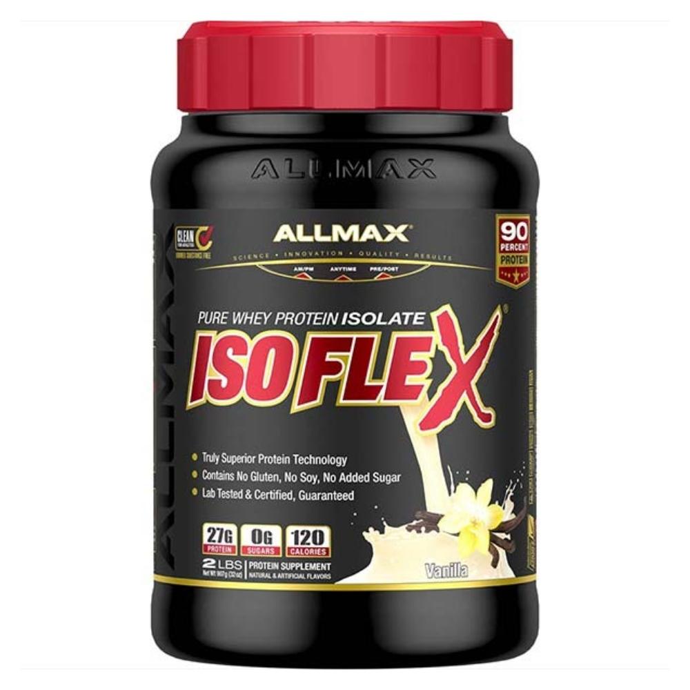 Allmax Nutrition IsoFlex 2 Lbs Protein Allmax Nutrition Vanilla 