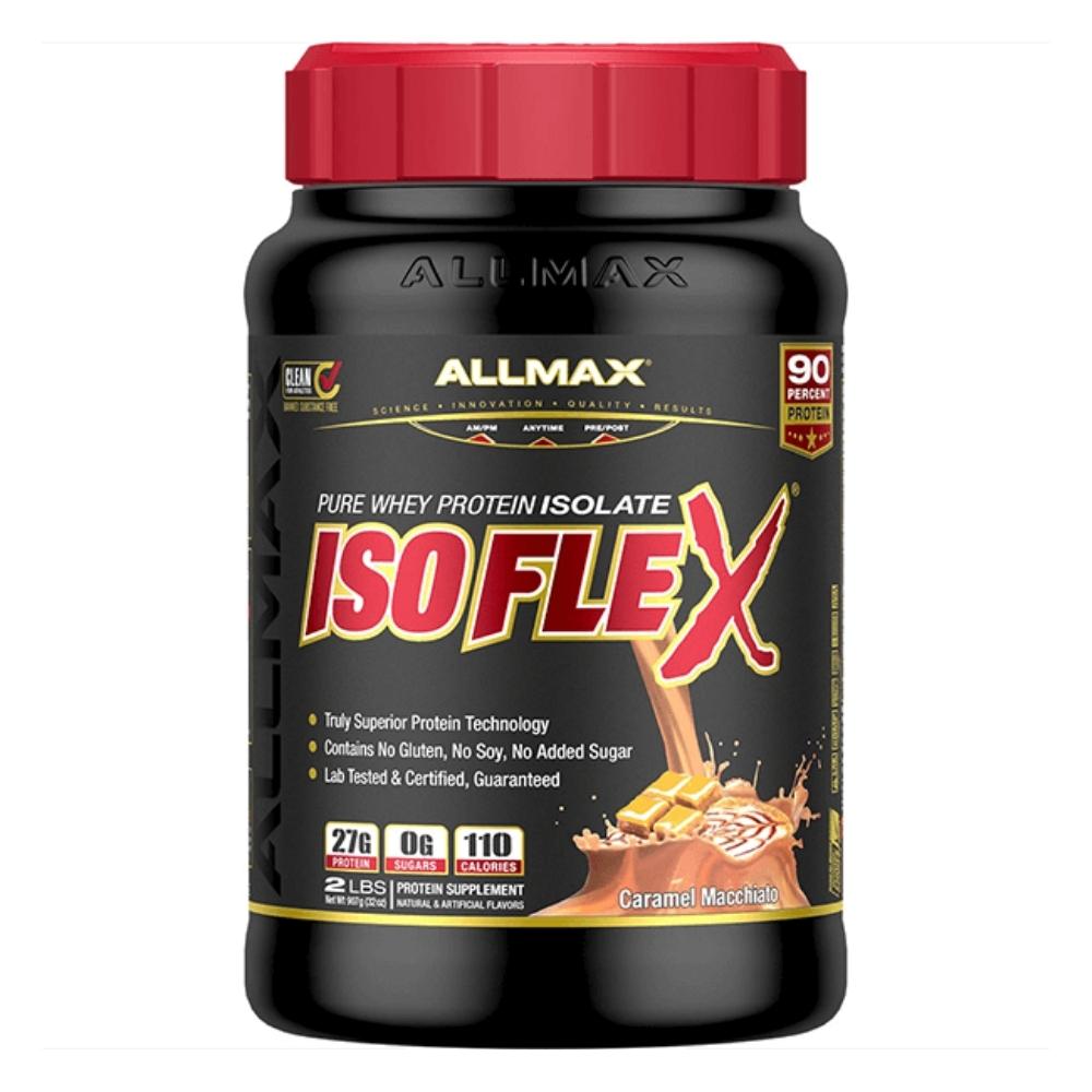 Allmax Nutrition IsoFlex 2 Lbs Protein Allmax Nutrition Caramel Macchiato 