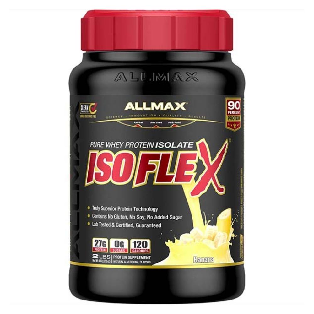 Allmax Nutrition IsoFlex 2 Lbs Protein Allmax Nutrition Banana 