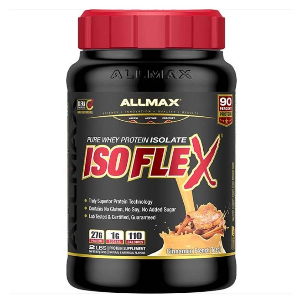 Allmax Nutrition IsoFlex 2 Lbs Protein Allmax Nutrition Cinnamon French Toast 
