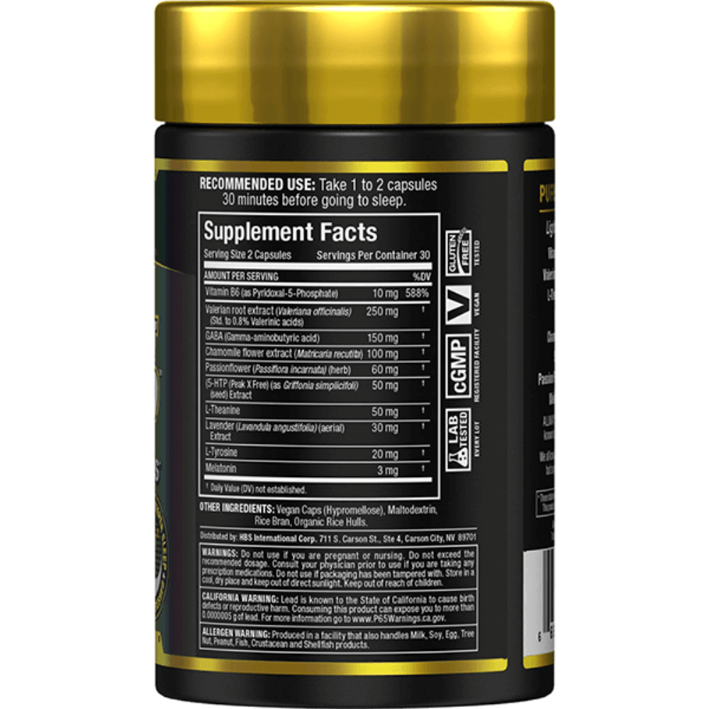 Allmax Nutrition Lights Out Sleep 60 Capsules Sleep Aid Allmax Nutrition 