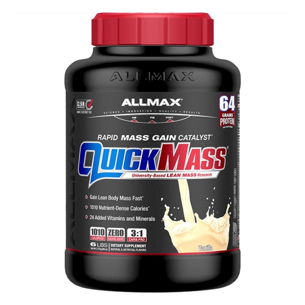 Allmax Nutrition QuickMass Loaded 6 Lbs Protein Allmax Nutrition Vanilla 