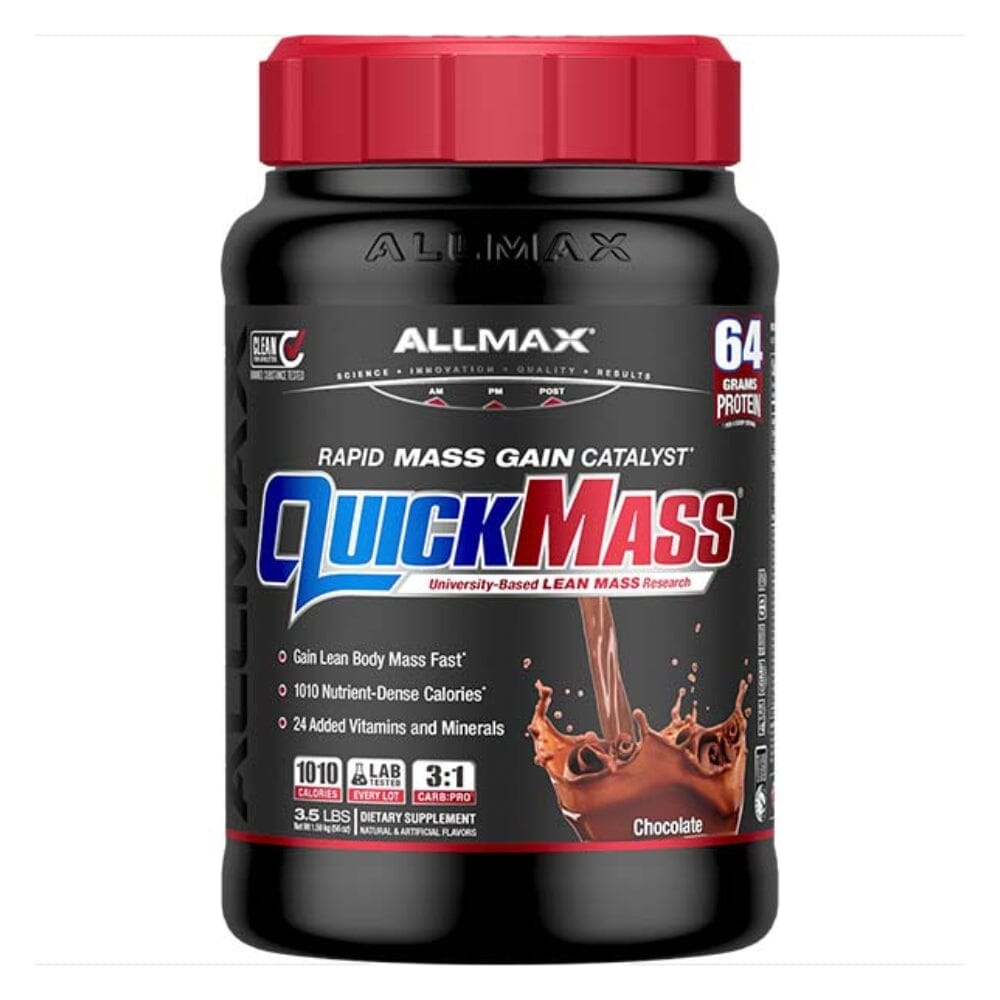 Allmax Nutrition QuickMass 3.5lbs Meal Replacement Powders Allmax Nutrition Chocolate 